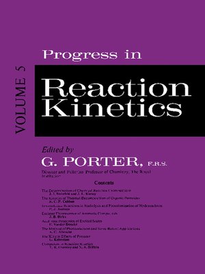 cover image of Progress in Reaction Kinetics, Volume 5